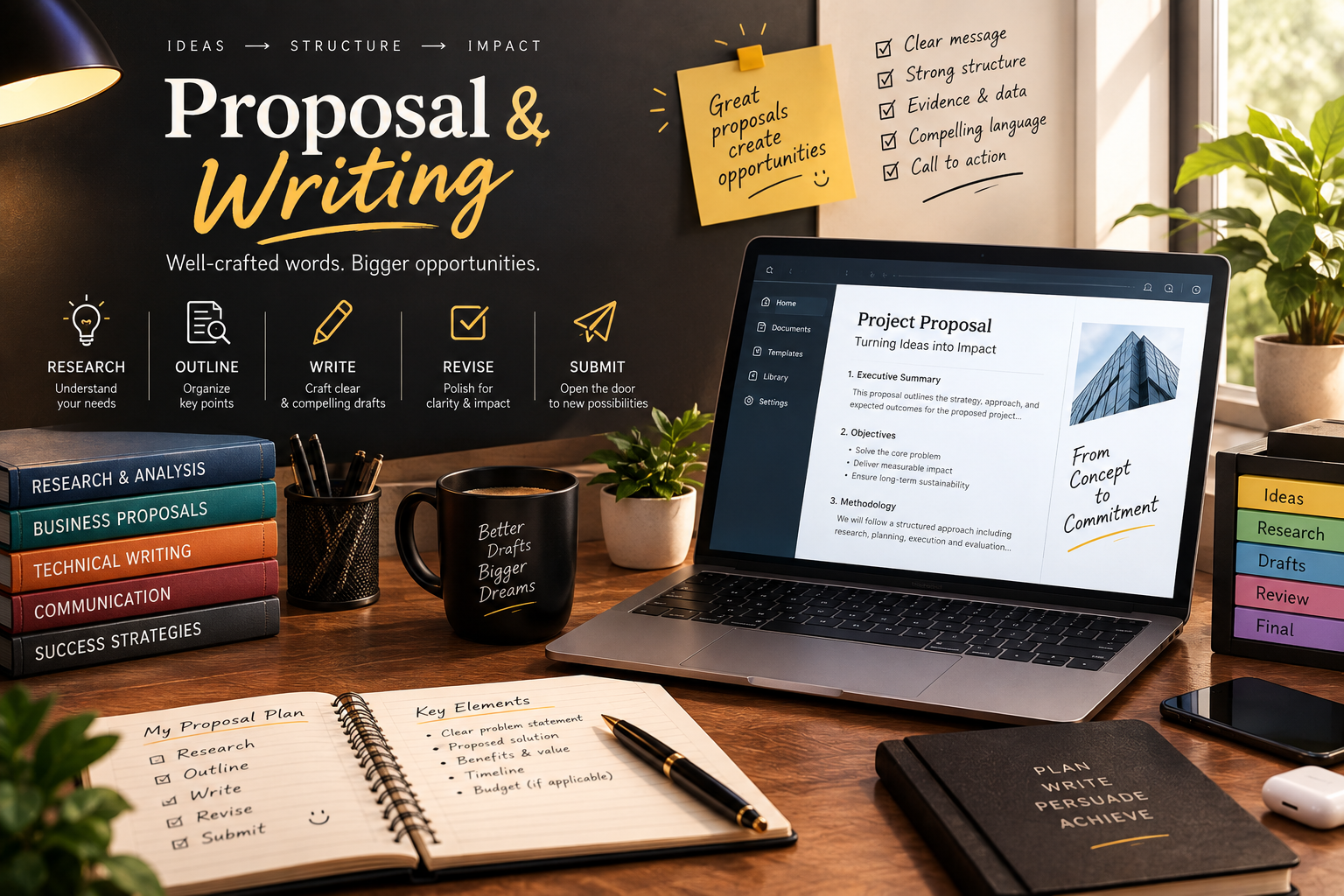 Business Proposals & Pitch Decks